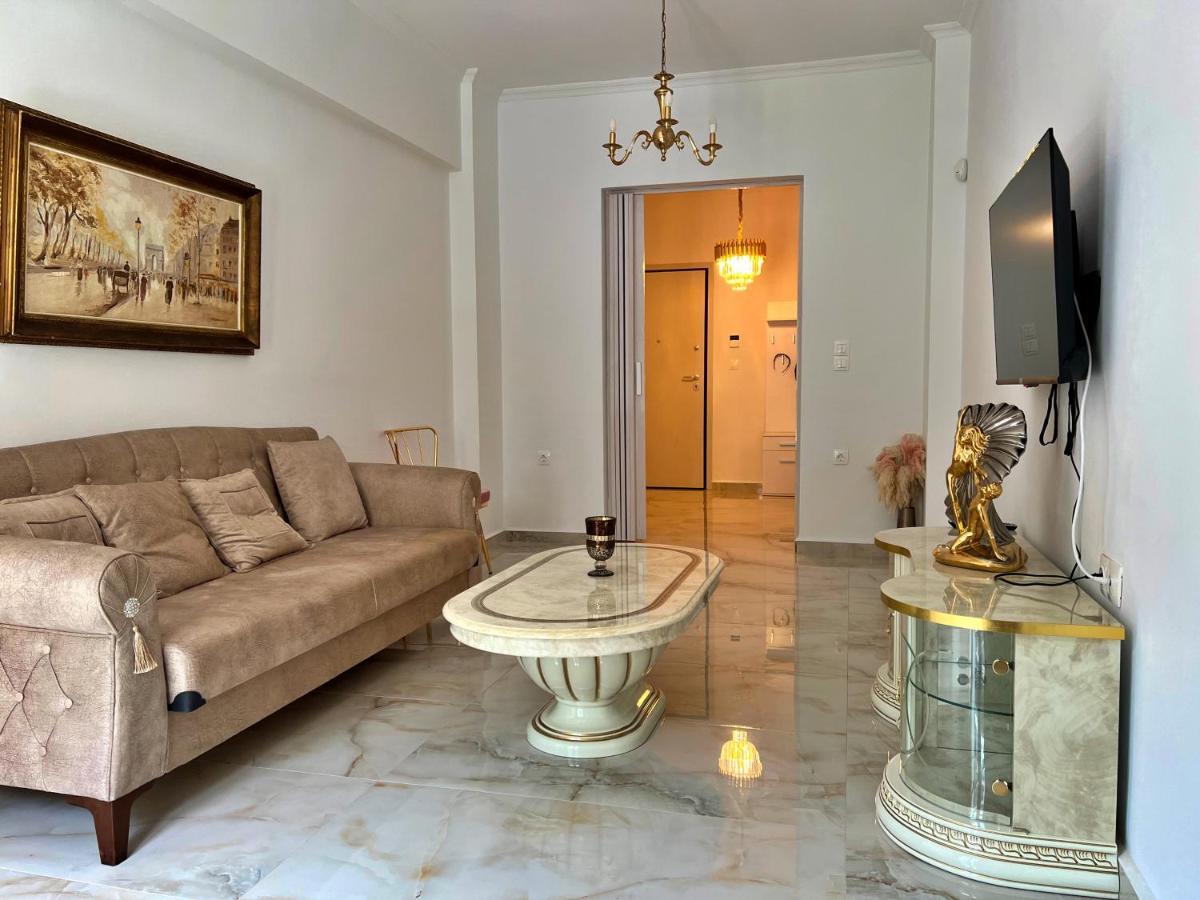 Apollonion Luxury Apartment Near The Metro Station Athen Exterior foto