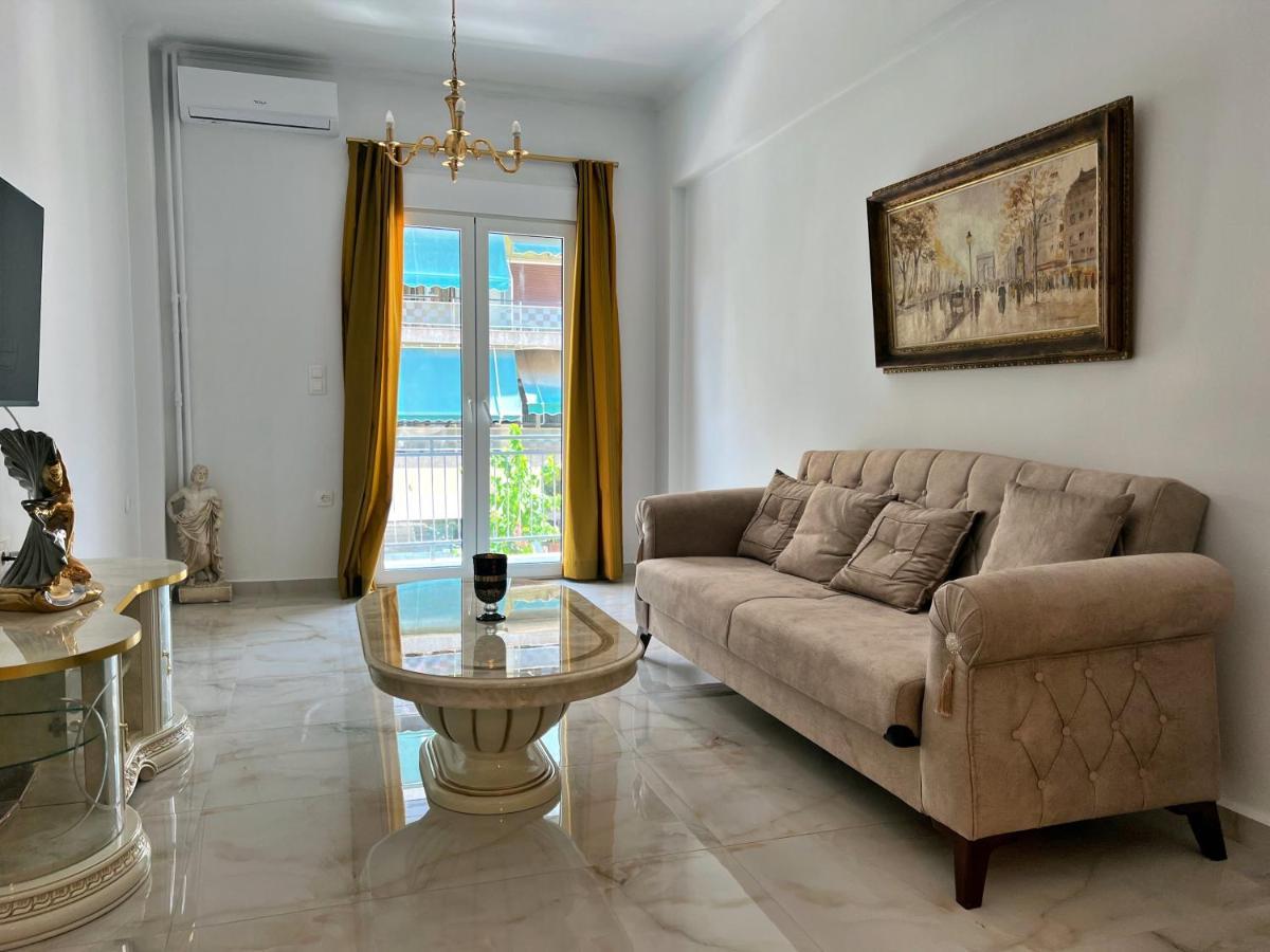 Apollonion Luxury Apartment Near The Metro Station Athen Exterior foto